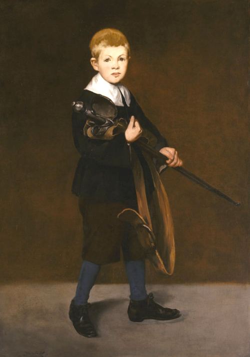 L'Enfant à l'Épée. Peinture d'Édouard Manet (1861)
