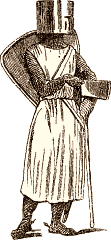 Chevalier du XIIIe siècle, d'après un bas-relief