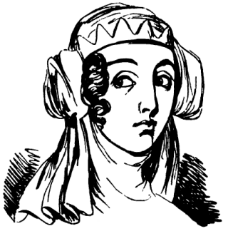 Coiffure du XIe siècle