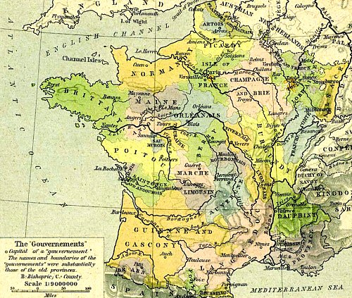 Anciennes provinces de France