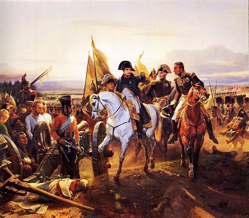 Napoléon à la bataille de Friedland, par Horace Vernet