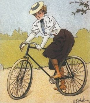 Bicyclette à pneumatiques