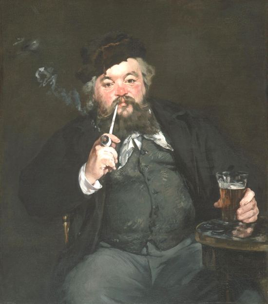 Le Bon Bock. Peinture d'Édouard Manet (1873)