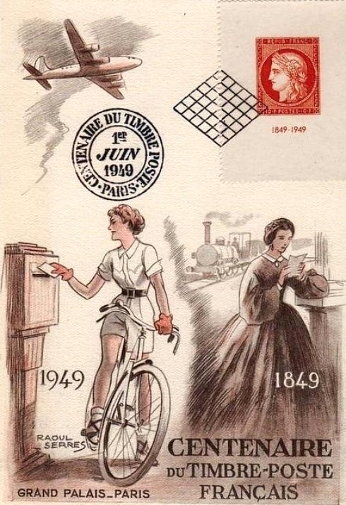 Centenaire du timbre français