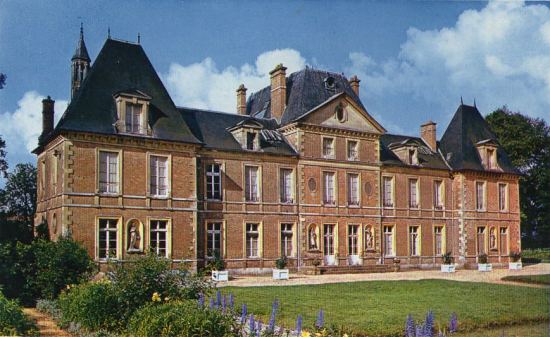 Arrière du château de Lagny-le-Sec (Oise)