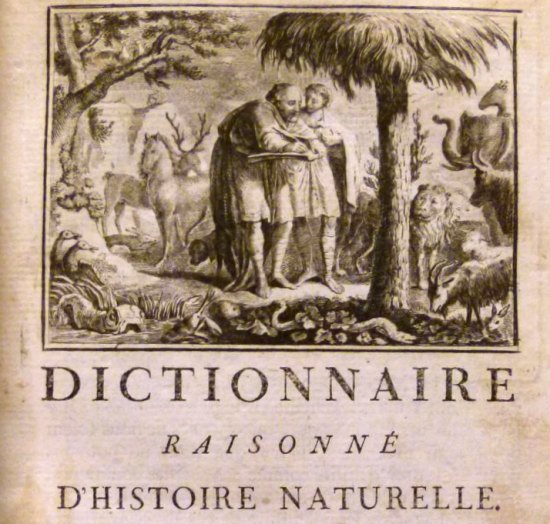 Dictionnaire raisonné d'Histoire naturelle de Valmont-Bomare