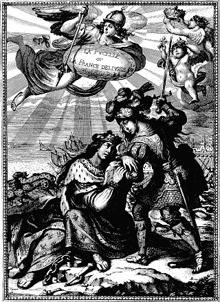Frontispice de l'édition de 1656 de La Pucelle ou la France délivrée