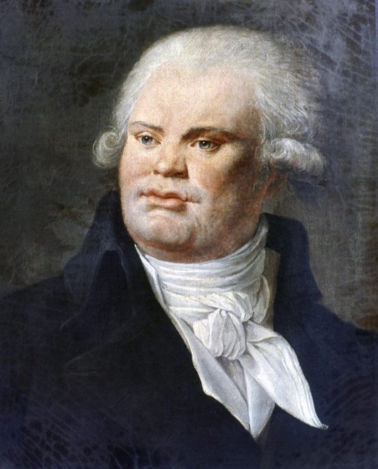 Georges-Jacques Danton. Peinture de Constance-Marie Charpentier (1792)