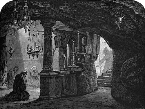 Grotte du Lait de la Vierge à Bethléem