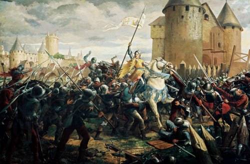 Jeanne d'Arc faite prisonnière à Compiègne le 24 mai 1430 Jeanne d'Arc faite prisonnière à Compiègne le 24 mai 1430
