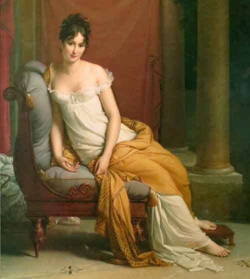 Juliette Récamier. Peinture du baron Gérard