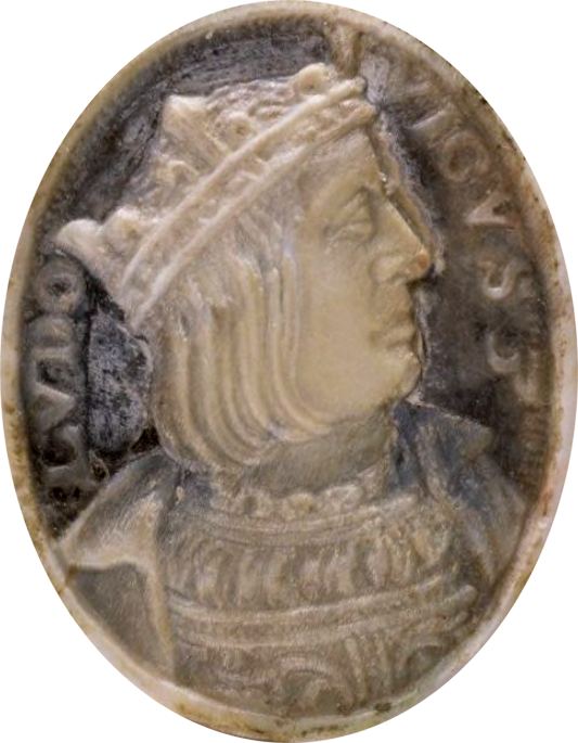 Camée représentant Louis III