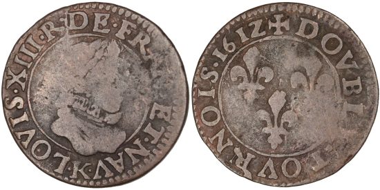 Louis XIII : double tournois de 1612