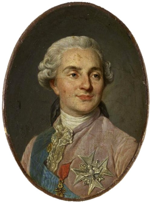 Louis XVI. Peinture de Jean-Marie Ribou