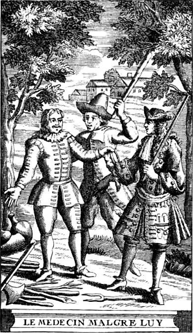 Gravure de l'édition de 1719 Gravure de l'édition de 1719