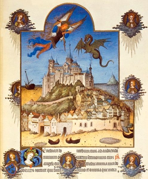 Saint Michel luttant contre le dragon
