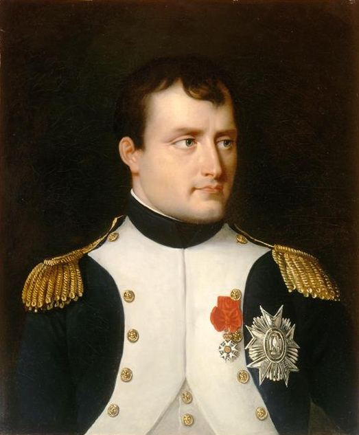 Napoléon Ier en uniforme de colonel des grenadiers de la garde à pieds. Peinture de Robert Lefèvre