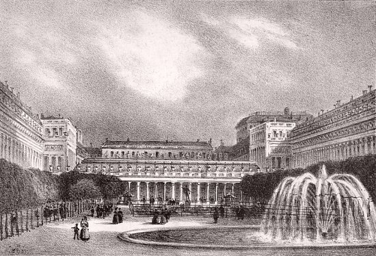 Le Palais-Royal en 1830