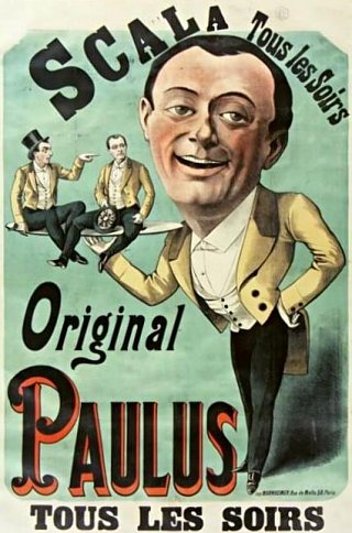 Paulus à l'affiche de la Scala en 1890