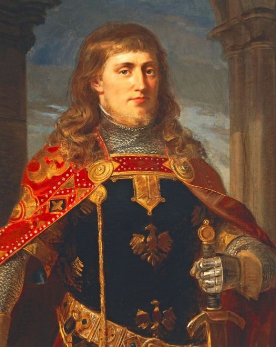 Philippe IV le Bel. Détail d'une peinture de Josef Kiss et Friedrich Mayrhofer