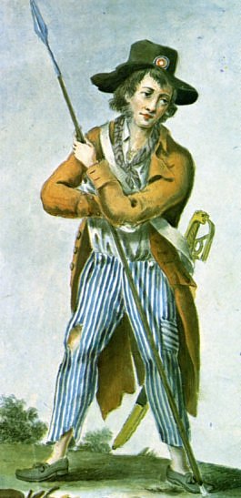 Un sans-culotte en 1792