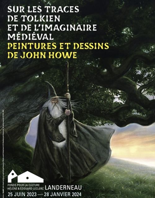 Affiche de l'exposition Sur les traces de Tolkien et de l'imaginaire médiéval
