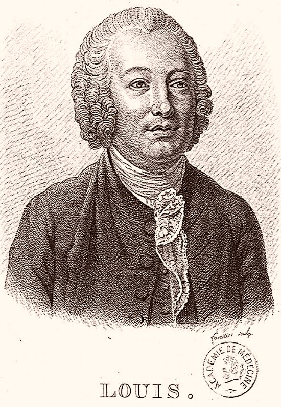 Antoine Louis. Gravure de Forestier