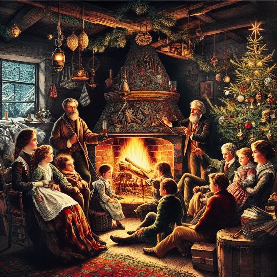 ORIGINE ET HISTOIRE DE LA BUCHE DE NOEL Bienvenue dans mon Univers