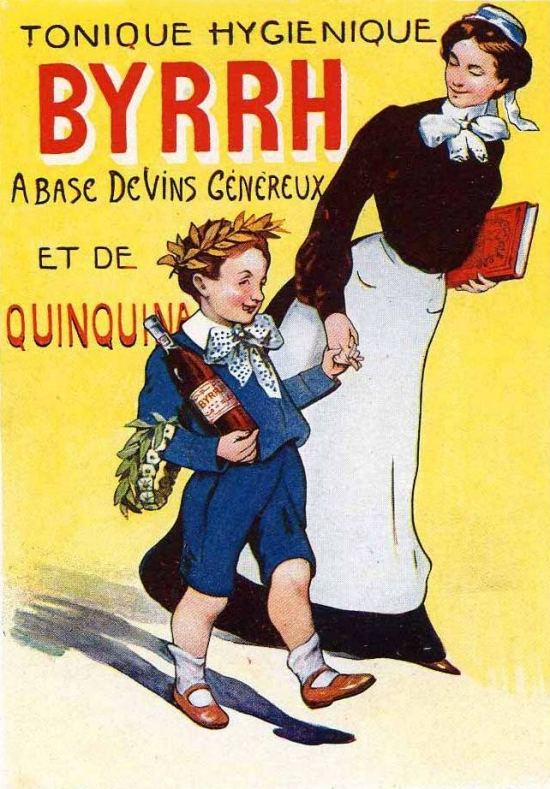 Affiche publicitaire de 1910 pour la boisson Byrrh