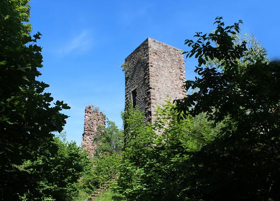 Ruines du château de Greifenstein (Bas-Rhin)