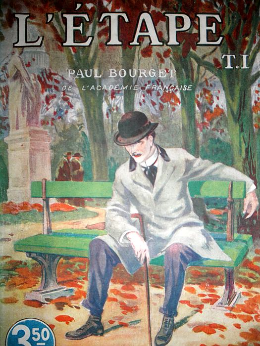 Couverture roman L'Étape, de Paul Bourget