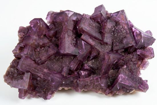 Fluorite (Cave-In-Rock, État de l'Illinois aux États-Unis)