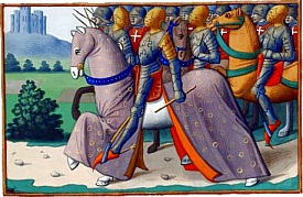 Louis XI et son armée, par Martial d'Auvergne