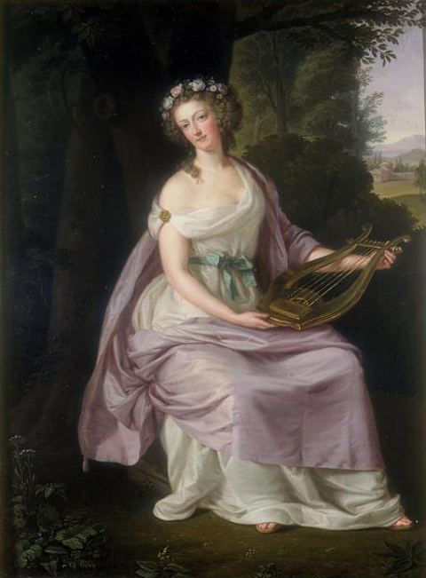 Marie-Antoinette. Peinture de Ludwig Guttenbrunn (1788)