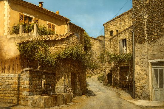 Rosans : ses rues pittoresques et ses fontaines