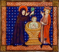 Baptême de Sigebert III