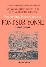 PONT-SUR-YONNE (Histoire de)