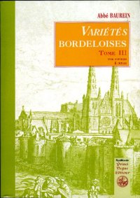 BORDELOISES (Variétés) Tome III