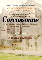 CARCASSONNE (Histoire de) - Volume I