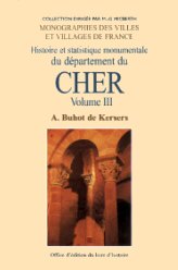 CHER (Histoire et statistique monumentale du département (...)