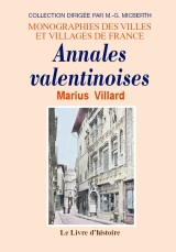 VALENCE (Annales valentinoises)