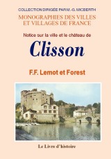 CLISSON (Notice sur la ville et le château de)