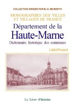 HAUTE-MARNE (Département de la) Dictionnaire des (...)