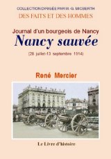 NANCY SAUVÉE Journal d'un bourgeois de Nancy