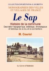 LE SAP Histoire de la commune Description topographique,