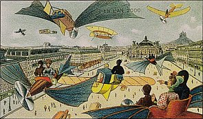 Vision de l'avenue de l'Op�ra (1910)