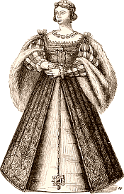 La reine Eleonore, seconde femme de Francois Ier
