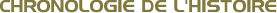Dates, �v�nements, personnages, faits importants de notre Histoire