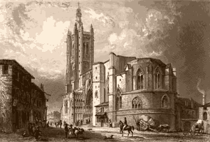 L'�glise d'Ambert