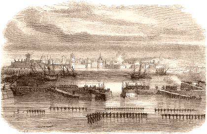Vue de la Rochelle vers 1627